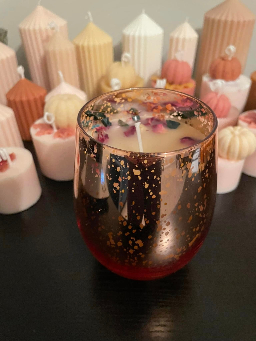 Rose Gold Candle