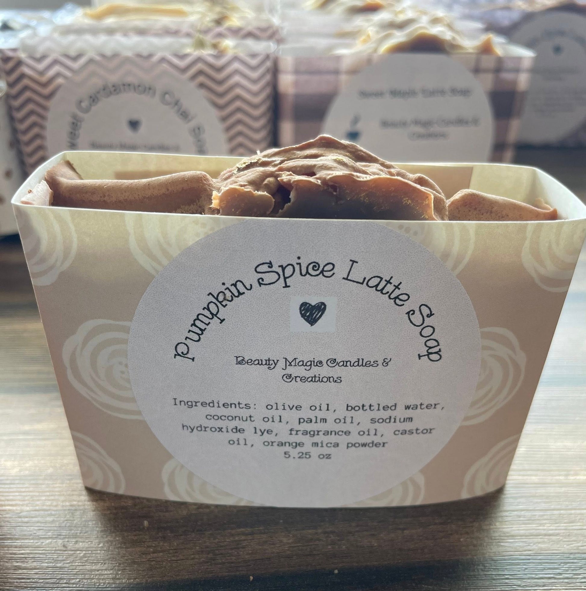 Pumpkin Spice Latte Soap