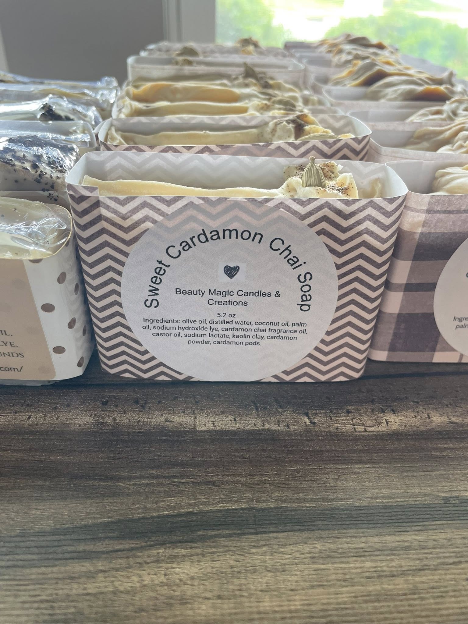 Sweet Cardamon Chai Soap