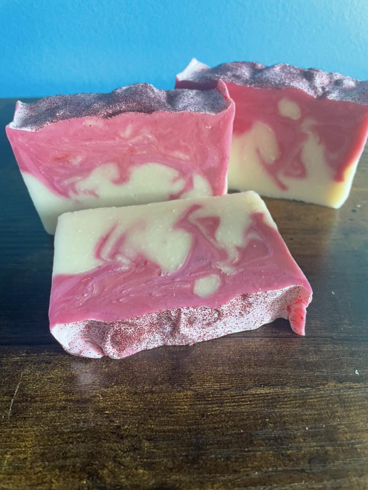 Candy Cane Soap