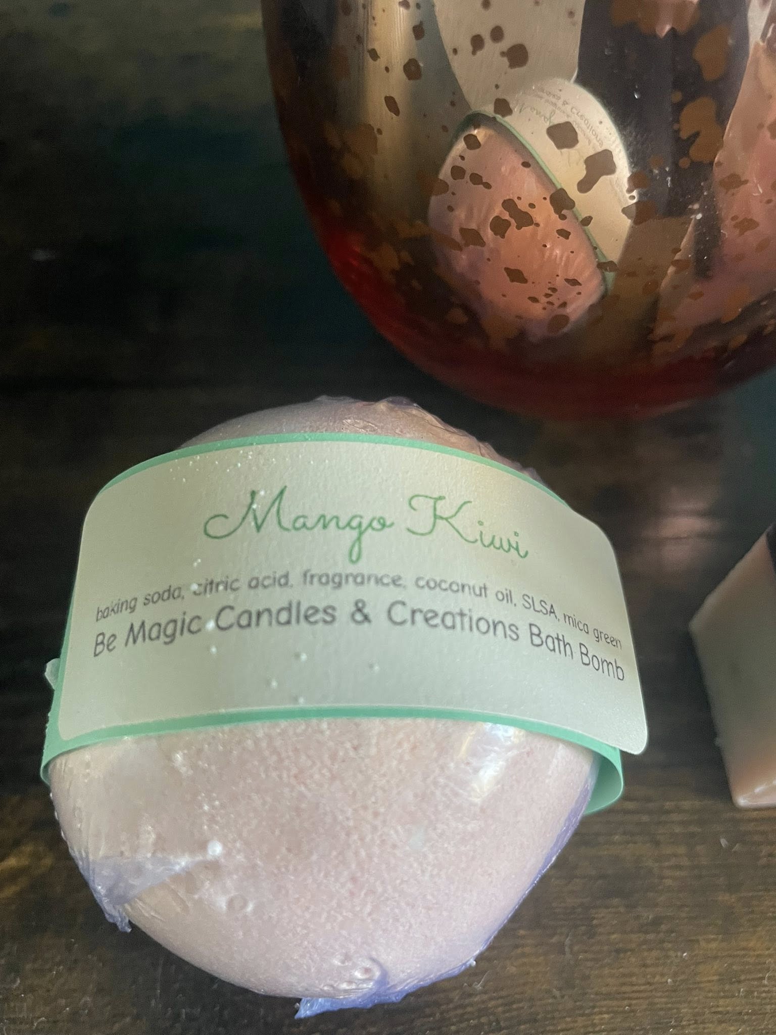 Pink Mango Kiwi Bath Bomb