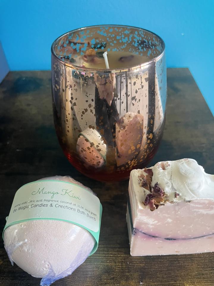 Rose Gold Candle
