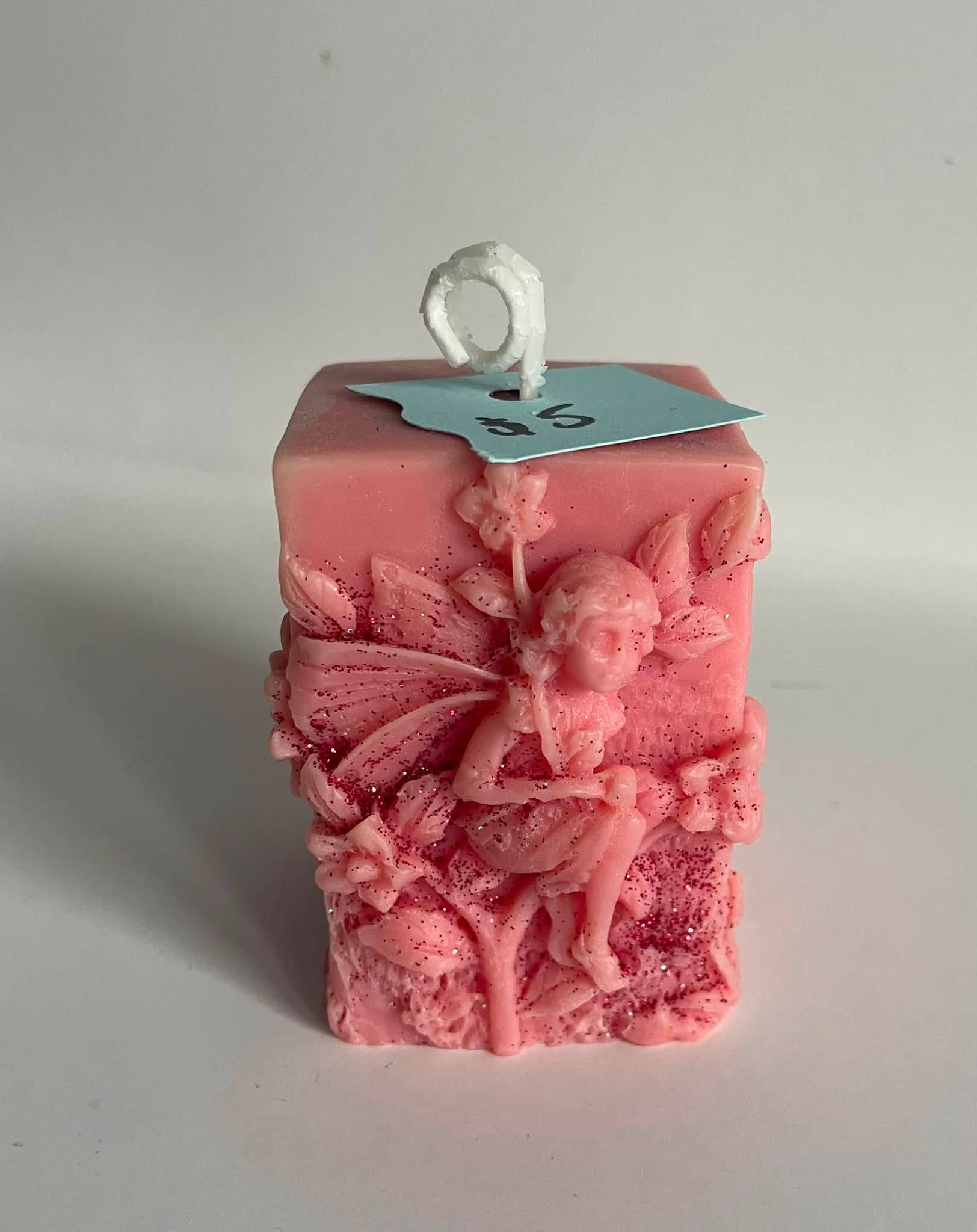 Pink Fairy Candle