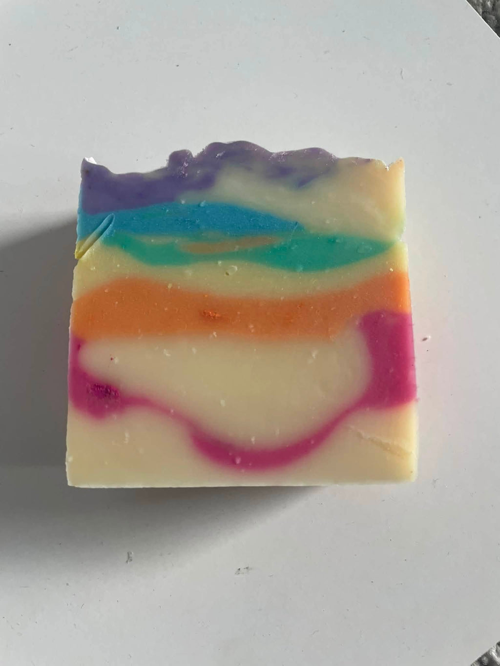 Rainbow Sherbert Soap